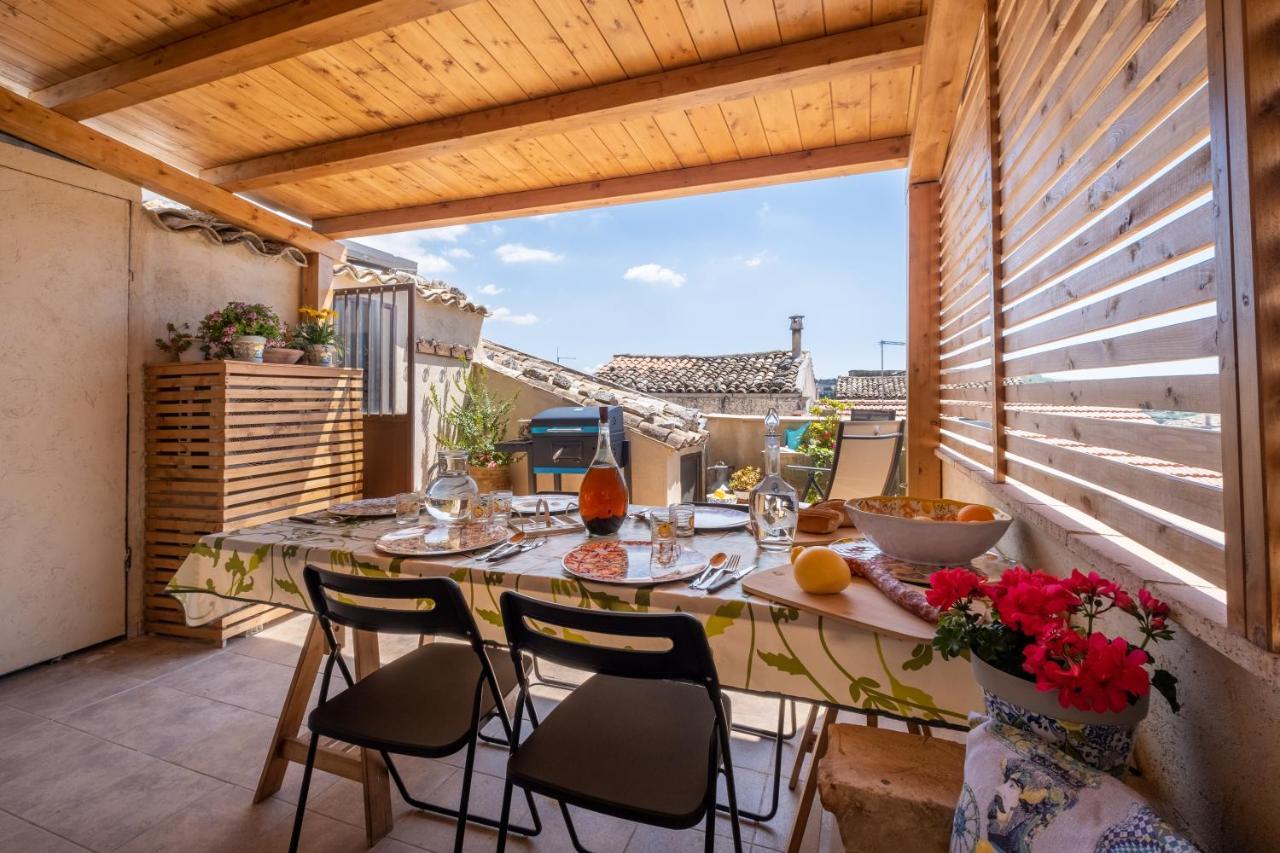 Si-Moutique Le Case Degli Avi Barocche, Con Terrazza Panoramica Modica Zewnętrze zdjęcie